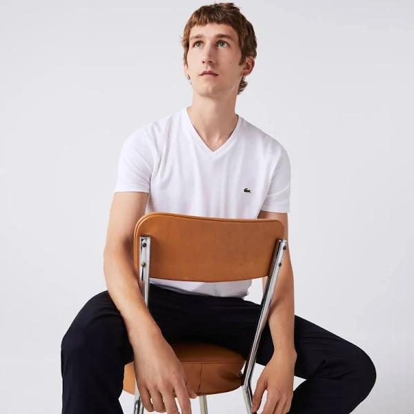 Pima Cotton T-shirt White Lacoste