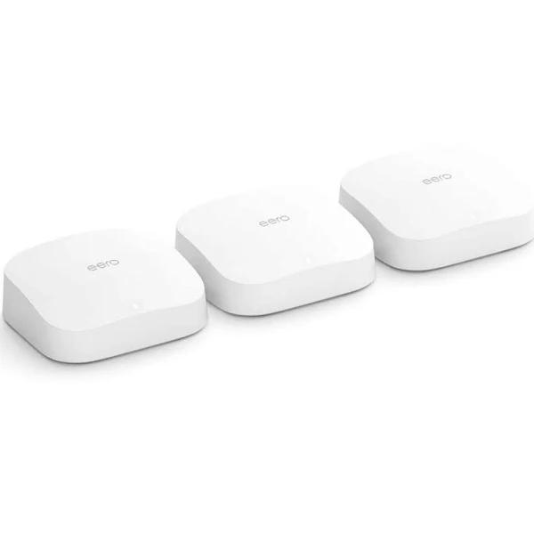 Eero Pro 6 Tri-Band Mesh Wi-Fi 6 System (3-Pack)