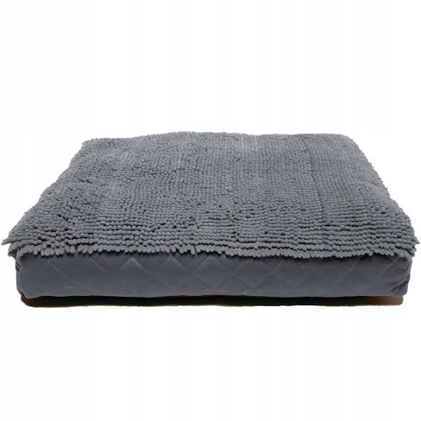 Dirty Dog Rectangle Bed, XLarge / Grey