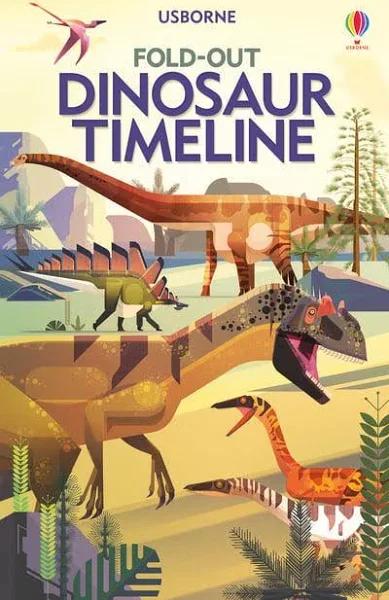 Fold-Out Dinosaur Timeline by Rachel Firth