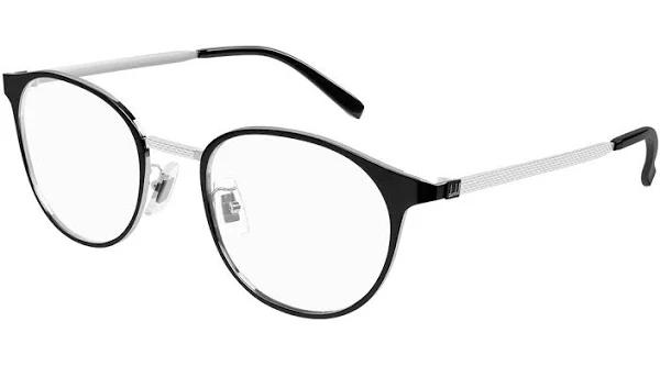 Dunhill DU0044O 006 Men's Glasses Black Size 50 - Private Health Rebate - Blue Light Block Available