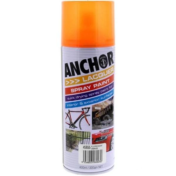 Anchor Fluorescent Orange Spray Paint 45655