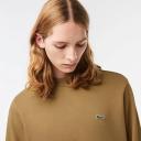 Lacoste Men's Classic Fit Crew Neck Fleece Sweatshirt Brown Size M