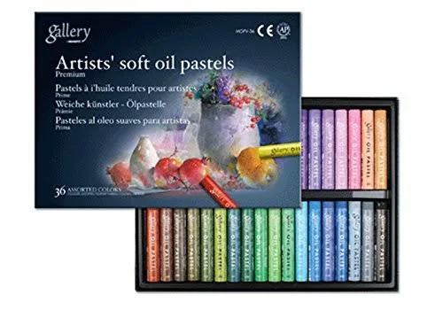 Mungyo Gallery Artists' Soft Oil Pastel Set of 36