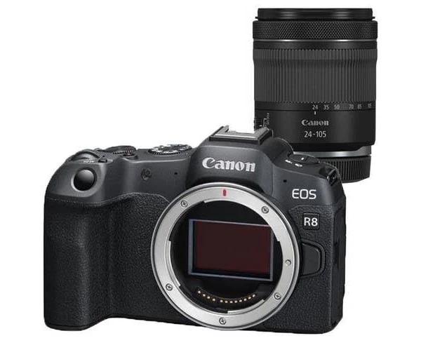 Canon EOS R8 (24-105MM) FX Mirrorless Camera