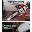 Giantz Petrol Chainsaw Commercial 52cc E Start 20 Oregon Bar Pruning Chain Saw