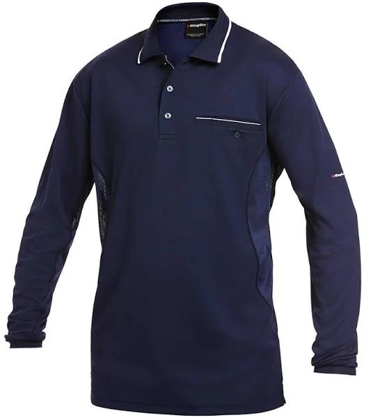 KingGee Workcool Hyperfreeze Polo Long Sleeve K69790 (Size: XL)