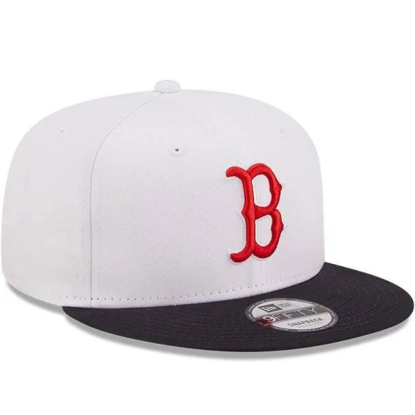 New Era Cream/Light Blue Boston Red Sox Spring Color Two-Tone 59Fifty Fitted Hat White