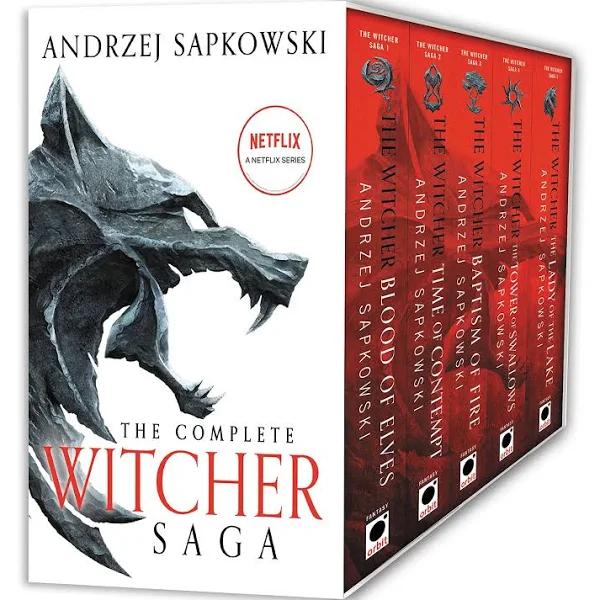 The Witcher Boxed Set: Blood of Elves, the Time of Contempt, Baptism of Fire, the Tower of Swallows, the Lady of the Lake [Book]