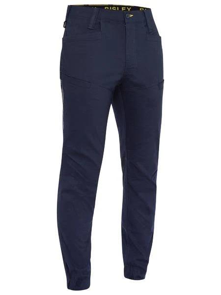 Bisley x Airflow Stretch Ripstop Vented Cuffed Pant (BP6151) 102R / Navy