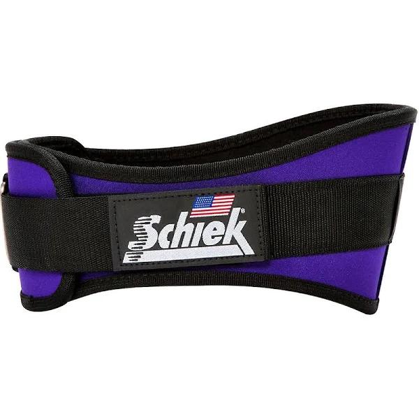 Schiek Sports Model 2006 Nylon 6" Weight Lifting Belt - Purple XS