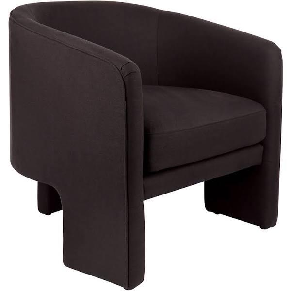 Kylie Arm Chair - Black Linen