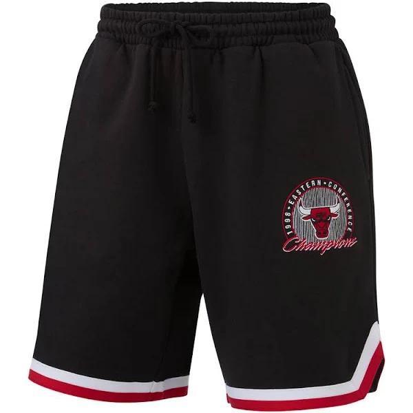 Mitchell & Ness Mens Chicago Bulls Shooting Shorts Black XL