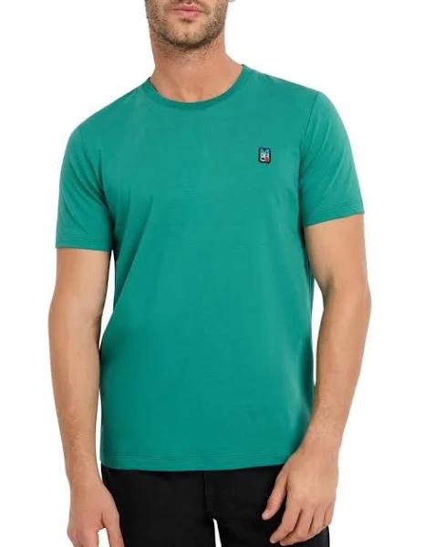 Marcs Badge Tee in Galapagos Green L