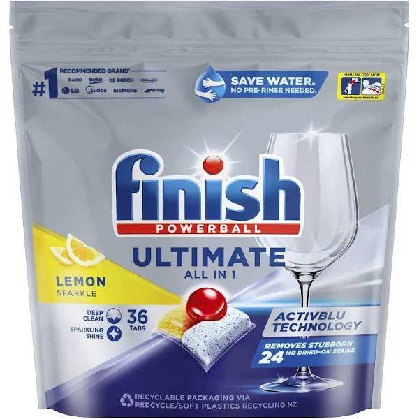 Finish Ultimate All in One Lemon 36 Pack