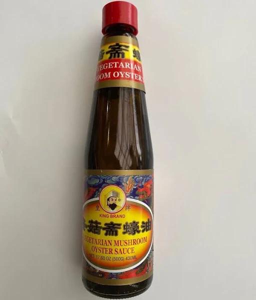 King Brand Vegetarian Mushroom Oyster Sauce 430ml Made In Singapore