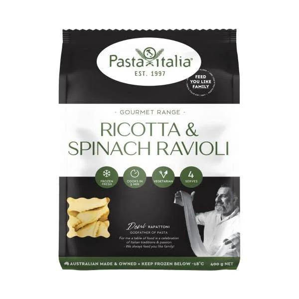 Pasta Italia Spinach & Ricotta Ravioli 400g