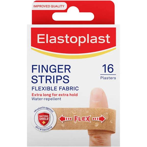 Elastoplast Finger Fabric Plasters - 16 Strips