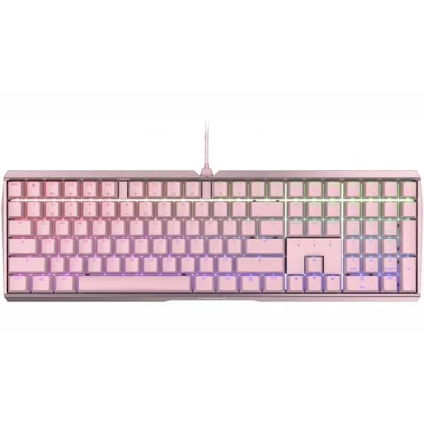 Cherry MX 3.0S RGB Gaming Keyboard (Pink) MX Red Switch