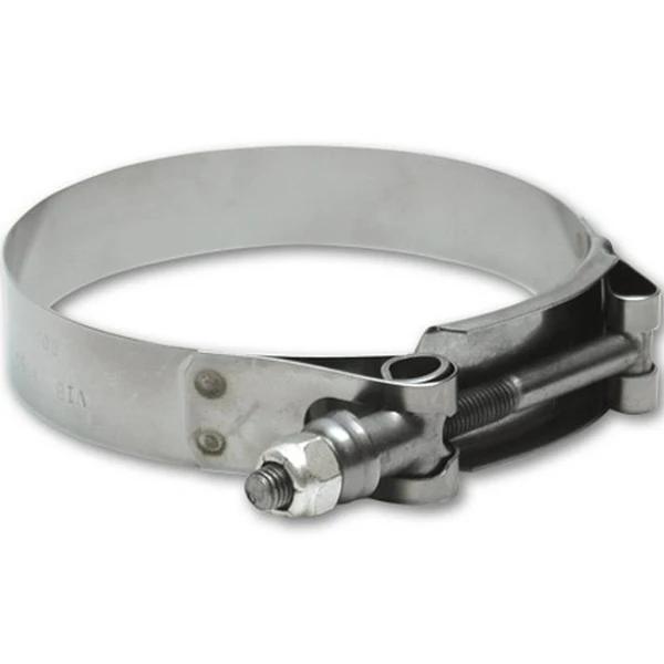 Stainless Steel T-Bolt Clamps - Pack of 2 - Clamp Range: 2" to 2.30"