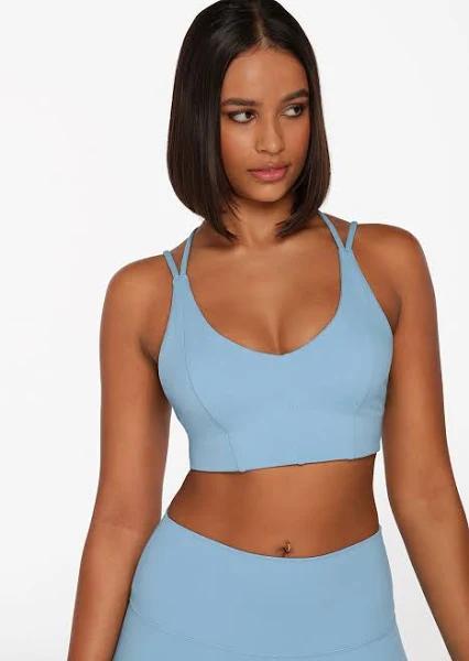 Lorna Jane | Half Time Recycled Longline Sports Bra | L | Womens