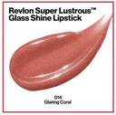 Revlon Super Lustrous Glass Shine Lipstick 014 Glaring Coral