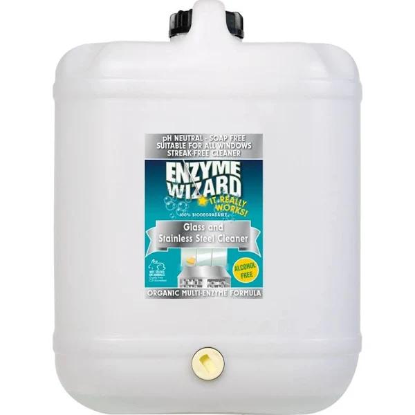 Enzyme Wizard Glass & Stainless Steel Cleaner 10 Litres - AfterPay & zipPay Available