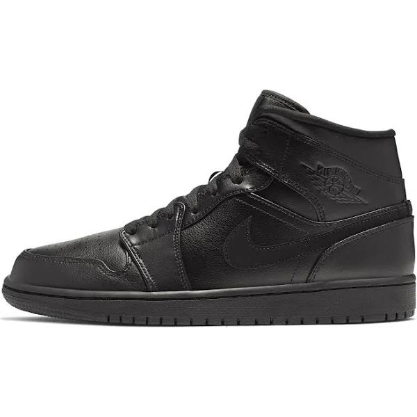 Air Jordan 1 Mid Triple Black