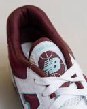 New Balance 550 White Burgundy Blue