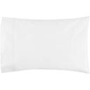 Logan & Mason 300TC Cotton Pillowcase Pair (White) - Standard