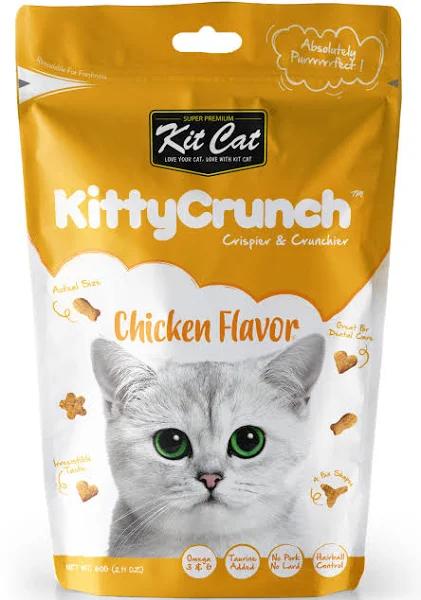 Kit Cat Chicken Kitty Crunch Cat Treats 60g