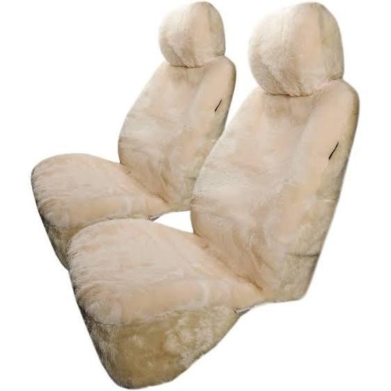 TARRAMARRA Sheepskin Car Seat Covers Twin Pack