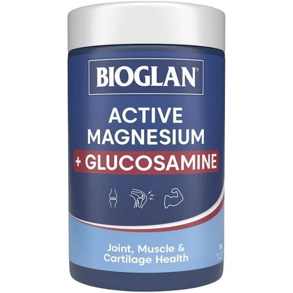 Bioglan Active Magnesium + Glucosamine 180 Tablets