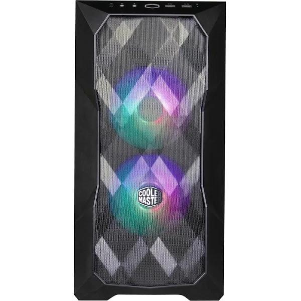 Cooler Master MasterBox TD300 Mesh Mini Tower Case - Black