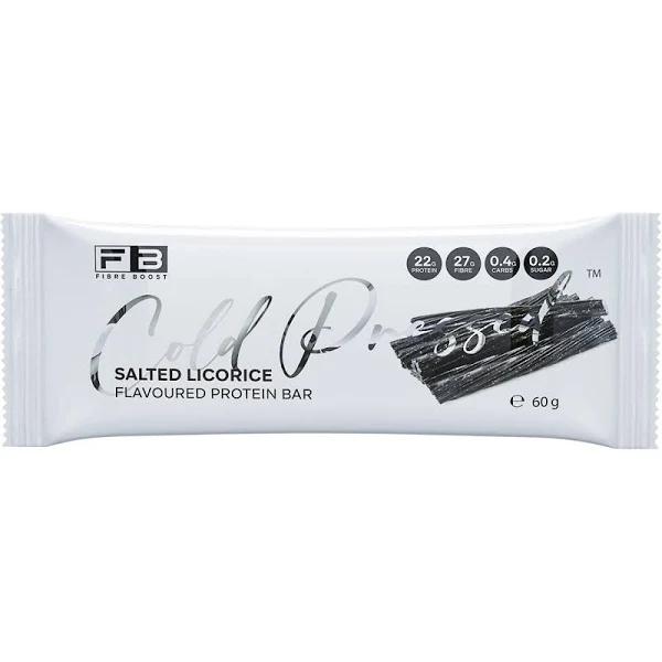 Fibre Boost Cold Pressed Protein Bar 60 G / Salted Licorice