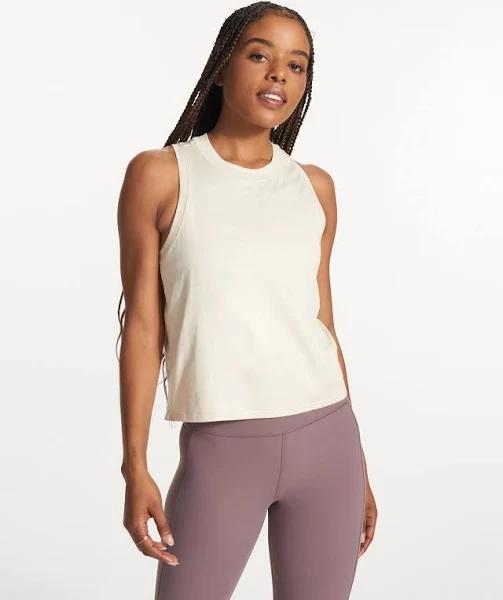 Women's Energy Top by Vuori | M | Bone Heather