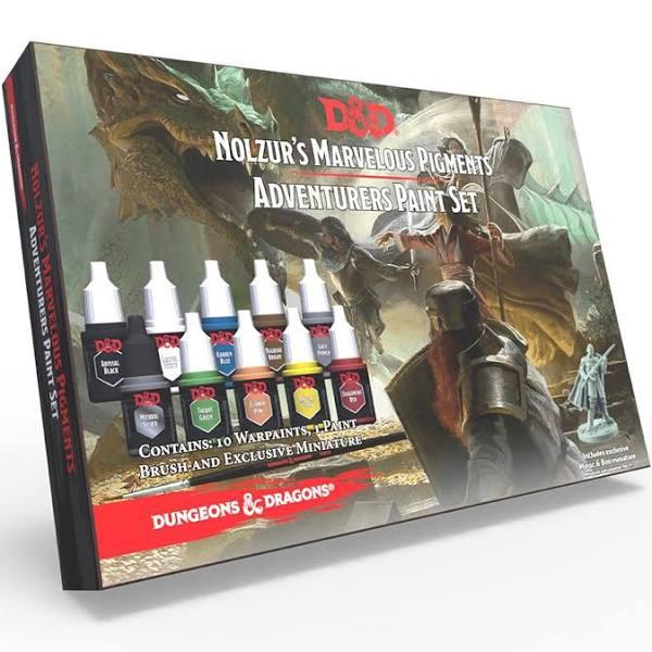 Adventurers Paint Set (D&D Nolzurs Marvelous Pigments)