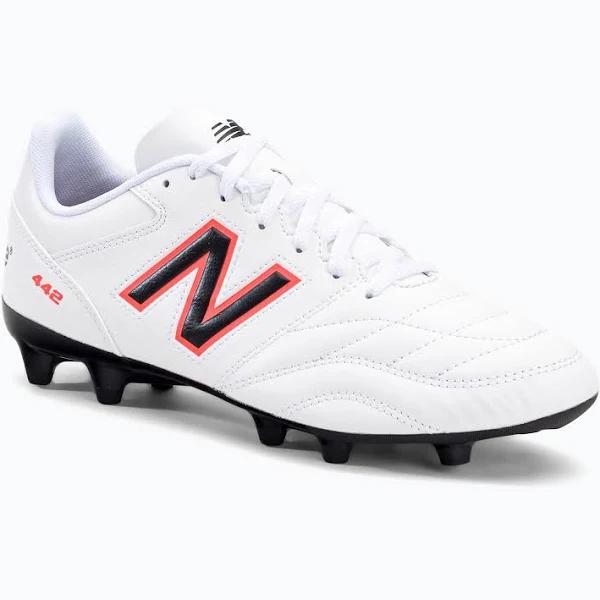 New Balance 442 V2 Academy FG Football Boots White EU 46 1/2