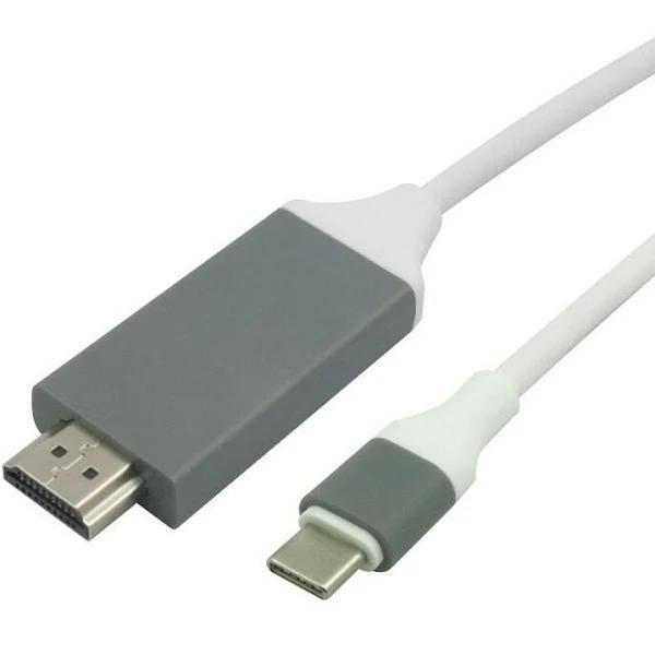 Astrotek 2m USB 3.1 Type C USB-C to HDMI Adapter Converter Cable Male to Male For Apple Macbook