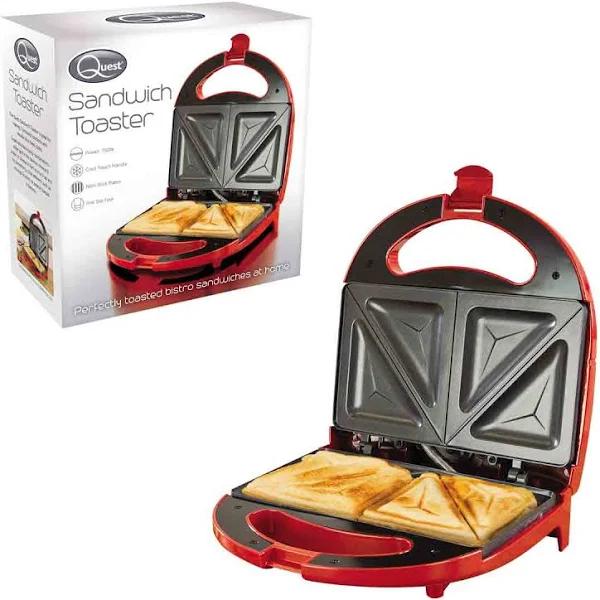 Quest Sandwich Maker Red