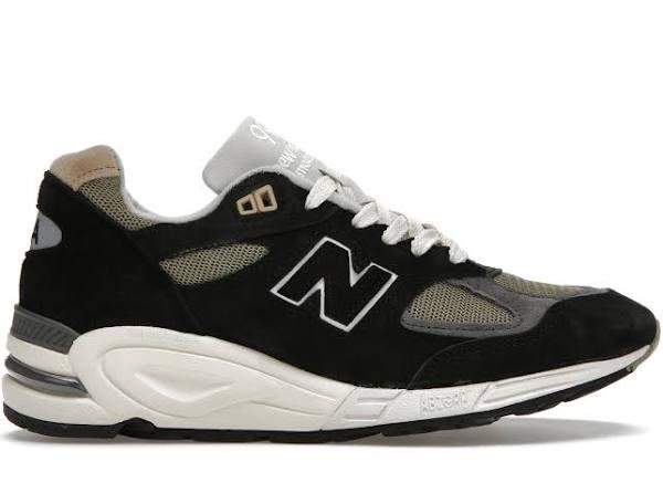 New Balance Black Made in USA 990v2 Sneakers