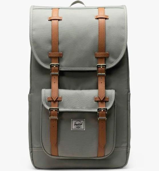 Herschel Little America Backpack - Seagrass/White Stitch