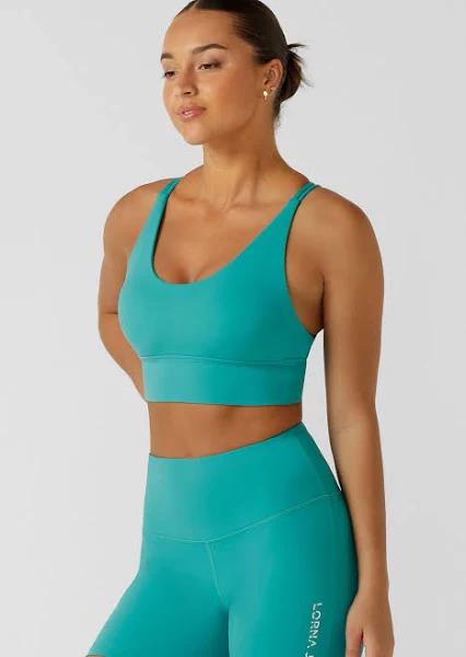 Lorna Jane | Lotus Longline Sports Bra | XXS | Womens