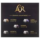 L’Or Espresso Grande Assortment Pack 100 Aluminium Capsules Compatible With Nespresso Machines