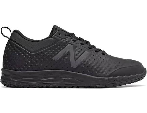 New Balance Womens 806 Wide Fit Slip Resistant Work Shoes Black 10 US