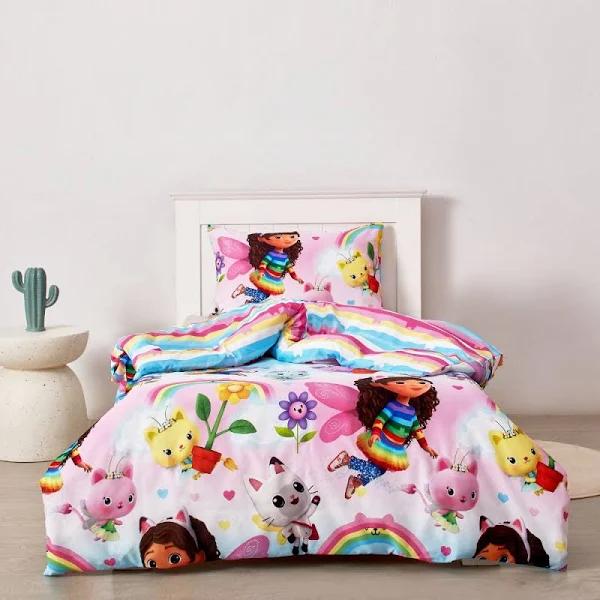 Gabbys Dollhouse Quilt Cover Set