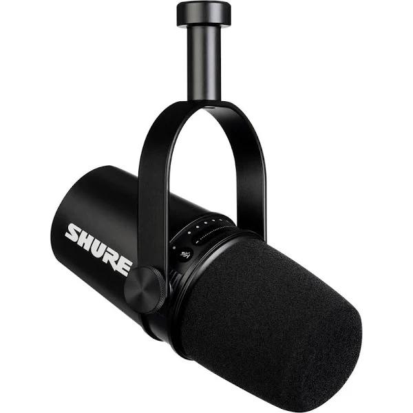 Shure MV7 Podcast Microphone USB/XLR Black