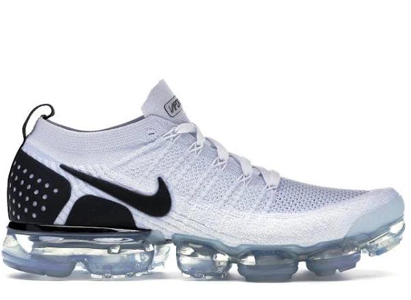 Nike Air VaporMax Flyknit 2 White/ Black-Black