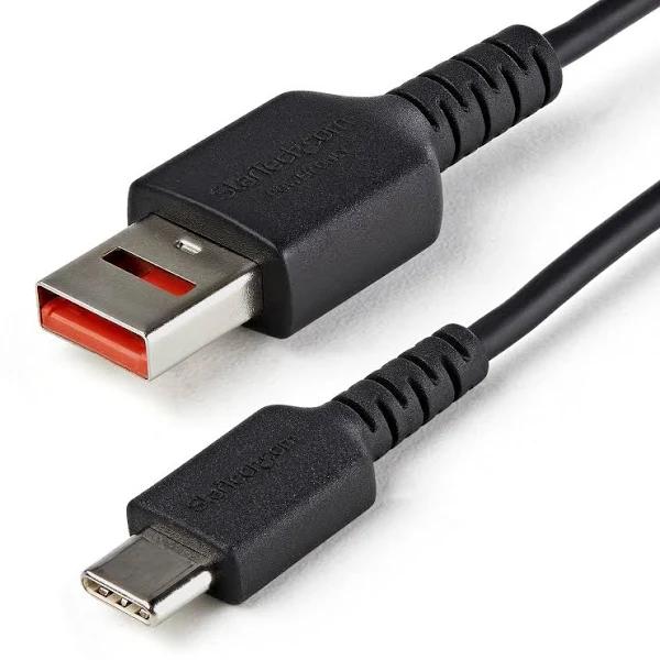 StarTech 1m Secure Charging Cable USB-A to USB-C [USBSCHAC1M]