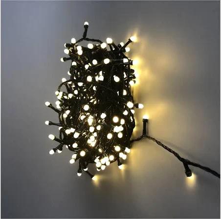 Frosted String Lights 320 LED Warm White